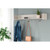 Ashley Furniture Socalle Natural Wall Mounted Coat Rack With Shelf