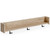 Ashley Furniture Oliah Natural Wall Mounted Coat Rack With Shelf