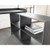 Ashley Furniture Yarlow Black Wood L Desk