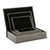 Ashley Furniture Jolina Gray Fabric 3pc Jewelry Box Set