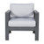 2 Ashley Furniture Amora Charcoal Gray Lounge Chairs