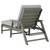 Ashley Furniture Visola Gray Chaise Lounge With Cushion