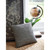 4 Ashley Furniture Edelmont Black Linen Pillows