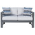 Ashley Furniture Amora Charcoal Gray Loveseat With Cushion