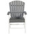 2 Ashley Furniture Transville Gray White Arm Chairs