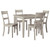 Ashley Furniture Loratti Gray 5pc Square Dining Set