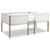 Ashley Furniture Wrenalyn Two Tone Wood Twin Loft Bed Frame