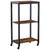 Ashley Furniture Bevinfield Brown Black Bar Cart