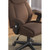 Ashley Furniture Corbindale Brown Home Office Swivel Desk Chairs