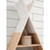 Ashley Furniture Cadel White Natural Wall Shelf