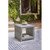 Ashley Furniture Naples Beach Light Gray Outdoor Square End Table