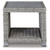 Ashley Furniture Naples Beach Light Gray Outdoor Square End Table