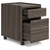 Ashley Furniture Zendex Dark Brown File Cabinet