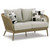 Ashley Furniture Swiss Valley Beige Loveseat With Cushion