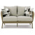 Ashley Furniture Swiss Valley Beige Loveseat With Cushion