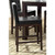 Progressive Furniture Athena Brown Black 5pc Counter Height Set