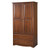 Palace Imports Smart Mocha Wardrobe with 1 Shelf