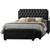 Acme Furniture Ireland II Black Tufted 2pc Bedroom Set with King Bed