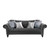 Acme Furniture Gaura Dark Gray 3pc Living Room Set