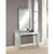 Acme Furniture Hessa Console Table and Mirror