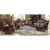 Acme Furniture Eustoma Cherry Walnut 3pc Living Room Set