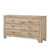 Acme Furniture Miquell Natural Dresser and Mirror