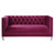 Acme Furniture Heibero Burgundy 2pc Living Room Set