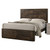 Acme Furniture Elettra Rustic Walnut 2pc Bedroom Set With Queen Bed