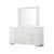 Coaster Furniture Felicity Glossy White 4pc Bedroom Set With King Bed