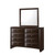 Crown Mark Emily Dark Cherry Dresser And Mirror