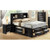 Crown Mark Emily Black Queen Storage Bed