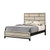 Crown Mark Akerson Drift Wood Queen Bed