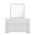 Global Furniture Pompei White Dresser and Mirror