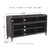 Ashley Furniture Todoe Gray TV Stand With Fireplace Insert