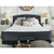 Ashley Furniture Limited Edition Firm White Black Queen Mattress With Frame