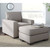 Ashley Furniture Greaves Stone Chair And Ottomans Set