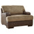 Ashley Furniture Alesbury Chocolate Chair And Ottoman Set