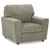 Ashley Furniture Cascilla Pewter Chair And Ottoman Set
