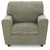 Ashley Furniture Cascilla Pewter Chair And Ottoman Set