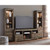 Ashley Furniture Trinell Brown 3pc Entertainment Center