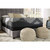 Ashley Furniture 1100 Series Gray Black King Mattress With Foundation