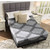 Ashley Furniture 1100 Series Gray Black Queen Mattress With Adjustable Base