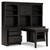 Ashley Furniture Beckincreek Black 6pc Bookcase Wall Unit With Desk