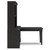 Ashley Furniture Beckincreek Black 6pc Bookcase Wall Unit With Desk