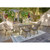 Ashley Furniture Beach Front Beige 7pc Outdoor Dining Set With Arm Chair