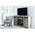 Ashley Furniture Moreshire Bisque 72 Inch TV Stand With Infrared Fireplace