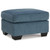 Ashley Furniture Cashton Blue Chair And Ottoman Set