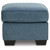 Ashley Furniture Cashton Blue Chair And Ottoman Set