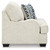 Ashley Furniture Valerano Parchment Chair And Ottoman Set