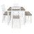 Ashley Furniture Stonehollow White Gray 6pc Dining Set